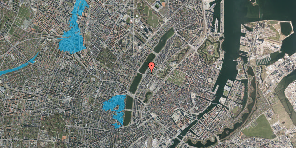 Oversvømmelsesrisiko fra vandløb på Gothersgade 156B, 2. , 1123 København K