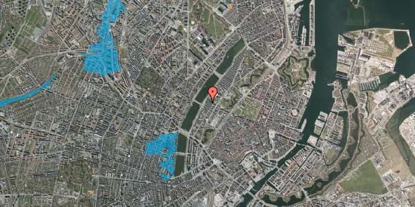 Oversvømmelsesrisiko fra vandløb på Gothersgade 158, 2. tv, 1123 København K