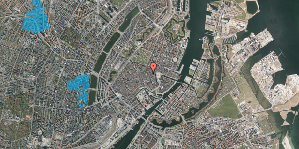 Oversvømmelsesrisiko fra vandløb på Grønnegade 6, kl. , 1107 København K