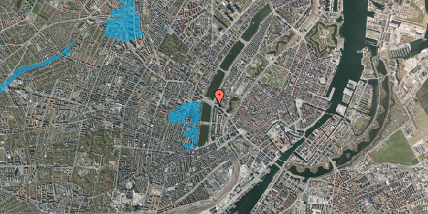 Oversvømmelsesrisiko fra vandløb på Gyldenløvesgade 25, 1600 København V