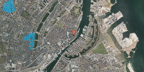 Oversvømmelsesrisiko fra vandløb på Herluf Trolles Gade 7, 1. th, 1052 København K