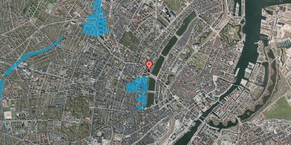 Oversvømmelsesrisiko fra vandløb på Herman Triers Plads 2A, 1631 København V