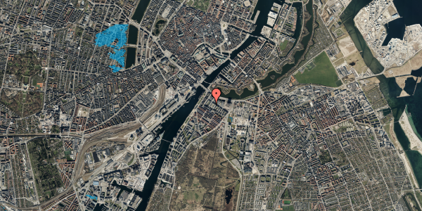 Oversvømmelsesrisiko fra vandløb på Klaksvigsgade 7, 6. tv, 2300 København S