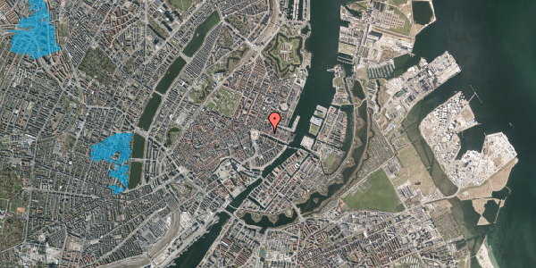 Oversvømmelsesrisiko fra vandløb på Lille Strandstræde 1, 3. , 1254 København K