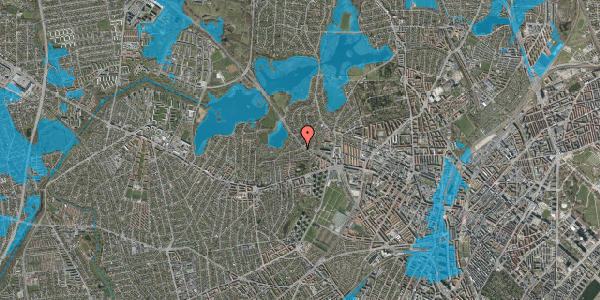 Oversvømmelsesrisiko fra vandløb på Mellemvangen 31, 2700 Brønshøj