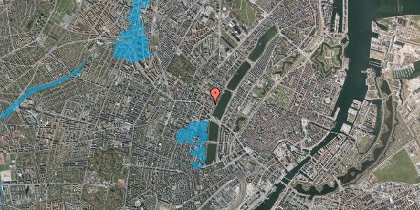 Oversvømmelsesrisiko fra vandløb på Murergade 8, 3. th, 2200 København N