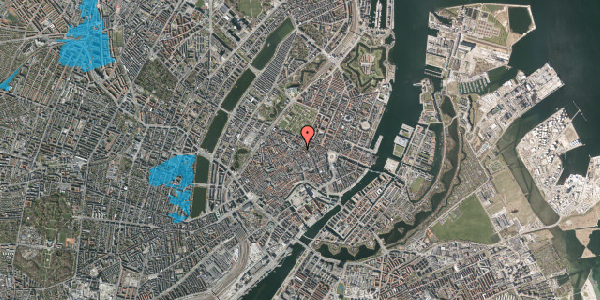 Oversvømmelsesrisiko fra vandløb på Møntergade 6, 4. , 1116 København K