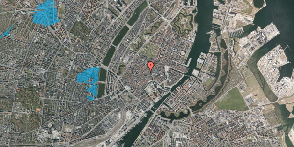 Oversvømmelsesrisiko fra vandløb på Niels Hemmingsens Gade 20, 1. , 1153 København K