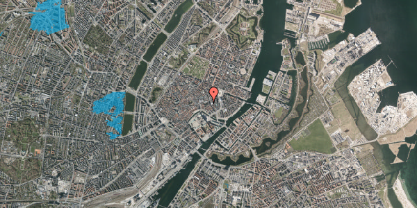 Oversvømmelsesrisiko fra vandløb på Nikolaj Plads 9, 5. , 1067 København K