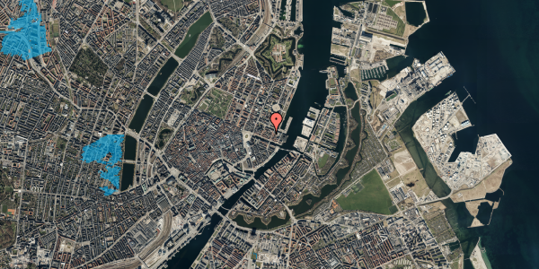 Oversvømmelsesrisiko fra vandløb på Nyhavn 31F, kl. 51, 1051 København K