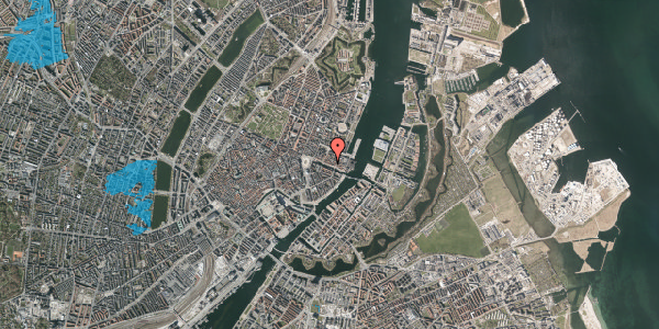 Oversvømmelsesrisiko fra vandløb på Nyhavn 35, st. , 1051 København K