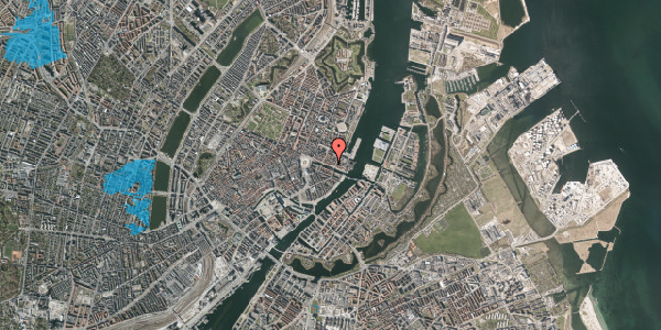 Oversvømmelsesrisiko fra vandløb på Nyhavn 41, 1. tv, 1051 København K