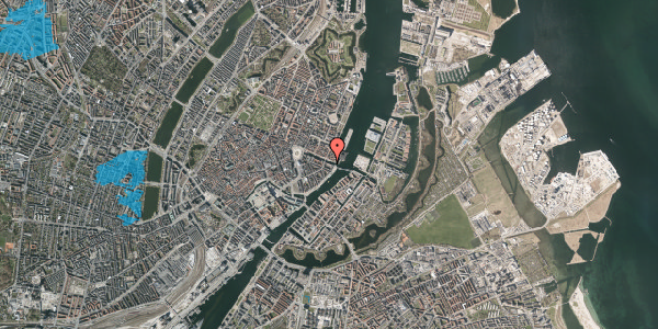 Oversvømmelsesrisiko fra vandløb på Nyhavn 42A, 1. th, 1051 København K
