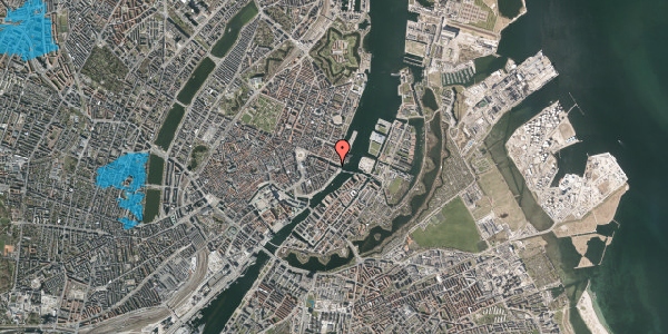 Oversvømmelsesrisiko fra vandløb på Nyhavn 42B, st. tv, 1051 København K