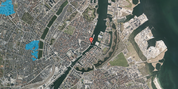 Oversvømmelsesrisiko fra vandløb på Nyhavn 44, 2. , 1051 København K