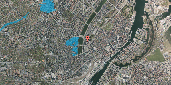 Oversvømmelsesrisiko fra vandløb på Nyropsgade 13, 6. tv, 1602 København V