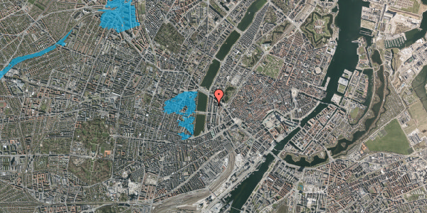 Oversvømmelsesrisiko fra vandløb på Nyropsgade 15, 2. tv, 1602 København V