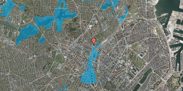 Oversvømmelsesrisiko fra vandløb på Oldermandsvej 45, 3. tv, 2400 København NV