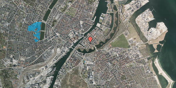 Oversvømmelsesrisiko fra vandløb på Overgaden Oven Vandet 32B, 3. 147, 1415 København K