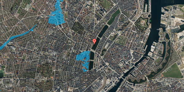 Oversvømmelsesrisiko fra vandløb på Peblinge Dossering 52, 3. , 2200 København N