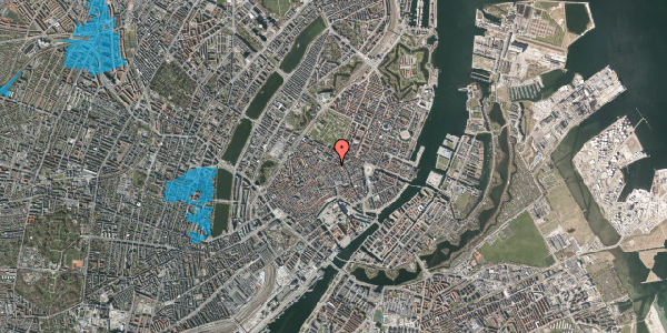 Oversvømmelsesrisiko fra vandløb på Pilestræde 41, st. , 1112 København K