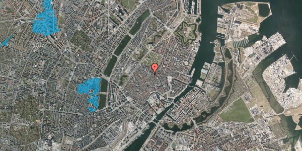 Oversvømmelsesrisiko fra vandløb på Pilestræde 55, 4. th, 1112 København K
