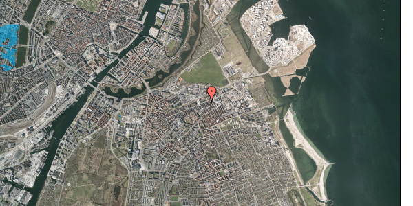 Oversvømmelsesrisiko fra vandløb på Polensgade 2, 1. tv, 2300 København S