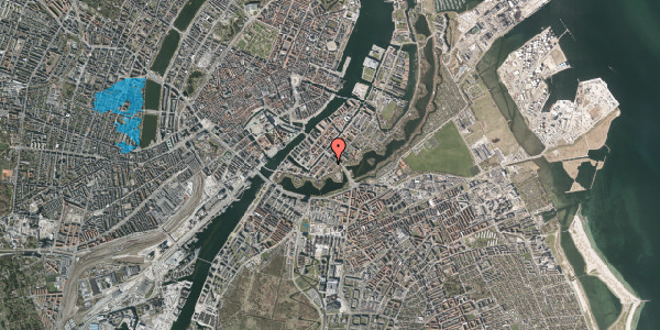 Oversvømmelsesrisiko fra vandløb på Prinsessegade 9, 3. tv, 1422 København K