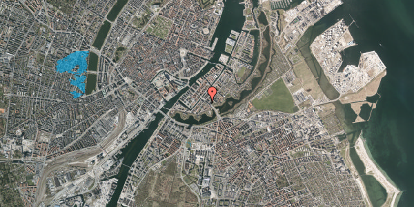 Oversvømmelsesrisiko fra vandløb på Prinsessegade 17B, 1. tv, 1422 København K
