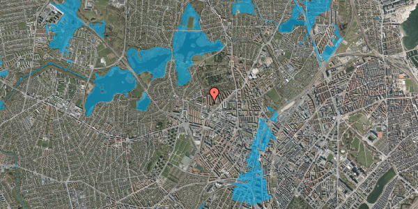 Oversvømmelsesrisiko fra vandløb på Præstelængen 4, 4. , 2400 København NV