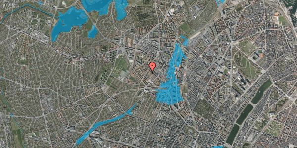 Oversvømmelsesrisiko fra vandløb på Ringduestien 4, 2. tv, 2400 København NV