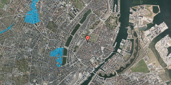 Oversvømmelsesrisiko fra vandløb på Rosenborggade 3, 2. 1, 1130 København K