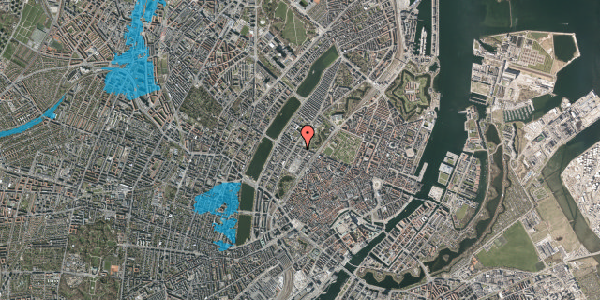 Oversvømmelsesrisiko fra vandløb på Rømersgade 25, kl. tv, 1362 København K