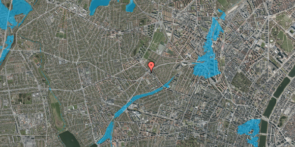 Oversvømmelsesrisiko fra vandløb på Sallingvej 7, 2. tv, 2720 Vanløse