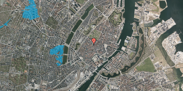 Oversvømmelsesrisiko fra vandløb på Skindergade 2, 4. tv, 1159 København K
