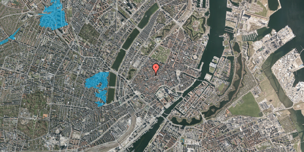 Oversvømmelsesrisiko fra vandløb på Skindergade 20, 4. tv, 1159 København K