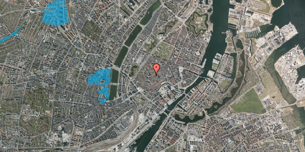 Oversvømmelsesrisiko fra vandløb på Skindergade 32, 2. mf, 1159 København K