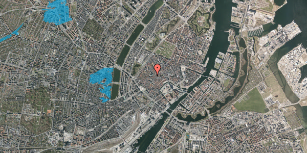 Oversvømmelsesrisiko fra vandløb på Skindergade 34, 2. 36, 1159 København K