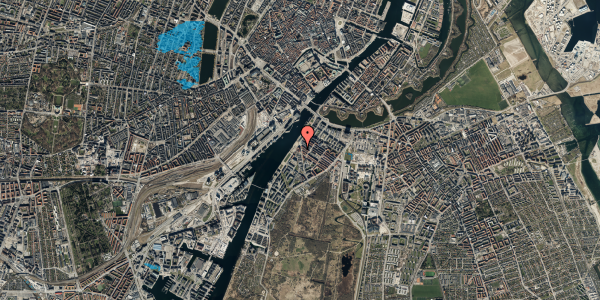 Oversvømmelsesrisiko fra vandløb på Snorresgade 6, 4. tv, 2300 København S