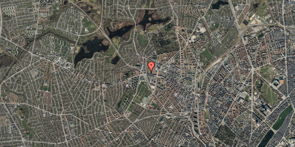 Oversvømmelsesrisiko fra vandløb på Sokkelundsvej 4, 2. th, 2400 København NV