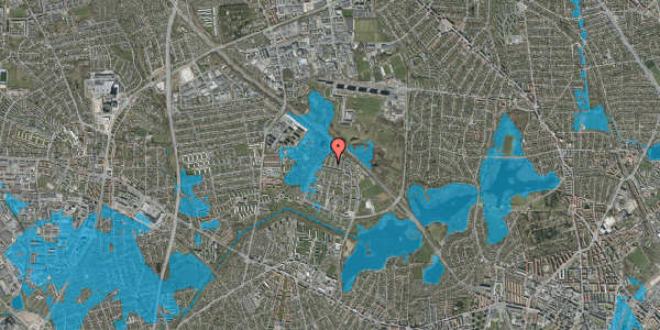 Oversvømmelsesrisiko fra vandløb på Solgavl 1, 1. tv, 2700 Brønshøj