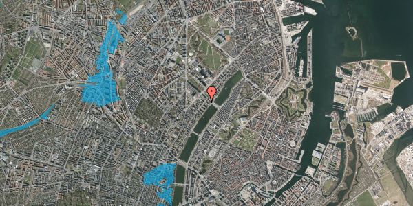 Oversvømmelsesrisiko fra vandløb på Sortedam Dossering 41D, 3. mf, 2200 København N