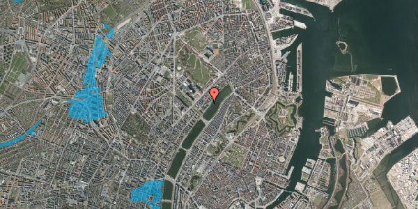 Oversvømmelsesrisiko fra vandløb på Sortedam Dossering 63A, 2. th, 2100 København Ø