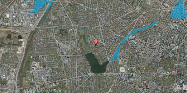 Oversvømmelsesrisiko fra vandløb på Stadilvej 4, 2720 Vanløse