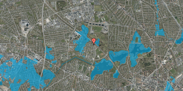 Oversvømmelsesrisiko fra vandløb på Stengavl 7, 2. th, 2700 Brønshøj