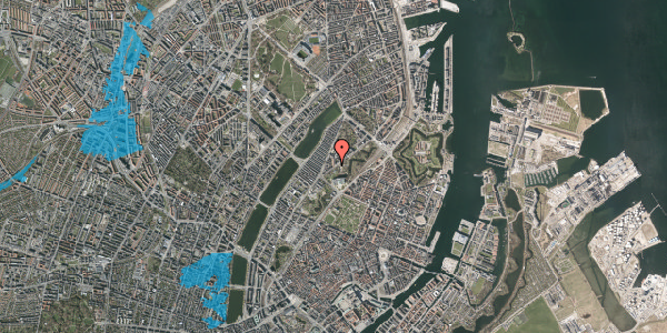 Oversvømmelsesrisiko fra vandløb på Stockholmsgade 23, st. th, 2100 København Ø