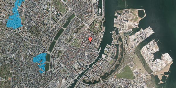Oversvømmelsesrisiko fra vandløb på Store Kongensgade 61, 3. , 1264 København K