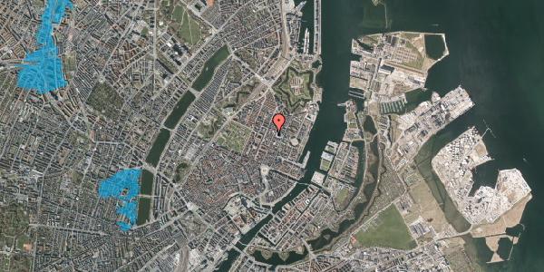 Oversvømmelsesrisiko fra vandløb på Store Kongensgade 71, 4. , 1264 København K