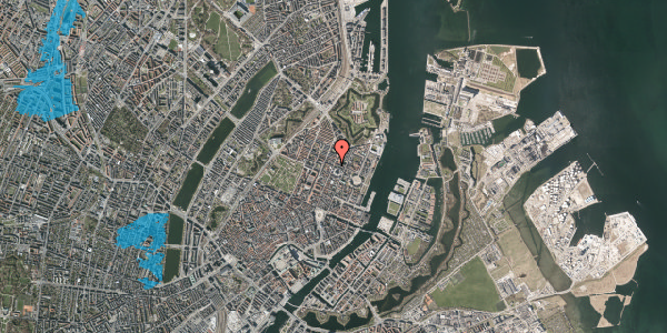 Oversvømmelsesrisiko fra vandløb på Store Kongensgade 90, 2. tv, 1264 København K