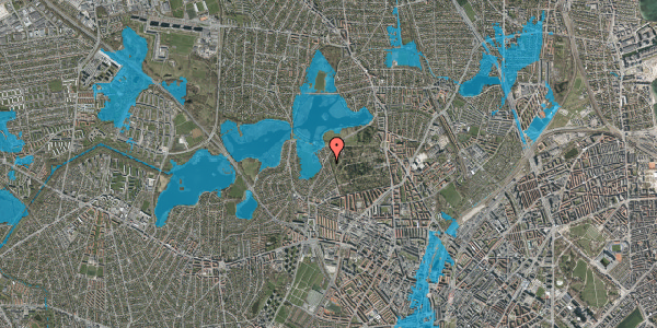 Oversvømmelsesrisiko fra vandløb på Støvnæs Allé 35, 2400 København NV